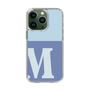 Slim Protection Case［ Original - initial two tone - M blue ］