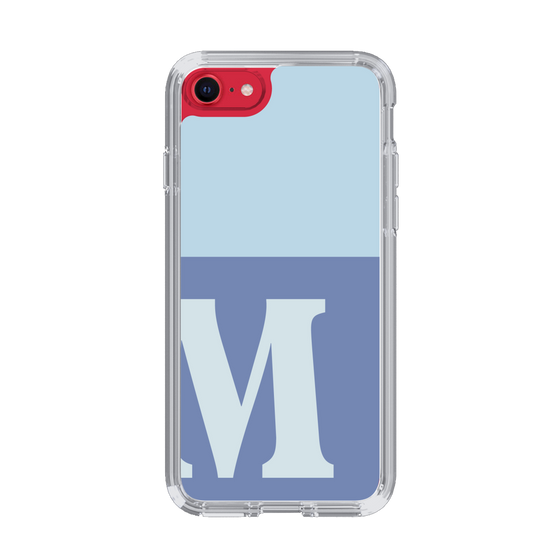 Slim Protection Case［ Original - initial two tone - M blue ］