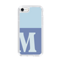 Slim Protection Case［ Original - initial two tone - M blue ］