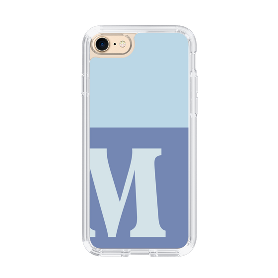 Slim Protection Case［ Original - initial two tone - M blue ］