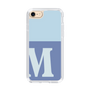 Slim Protection Case［ Original - initial two tone - M blue ］