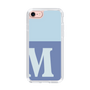 Slim Protection Case［ Original - initial two tone - M blue ］