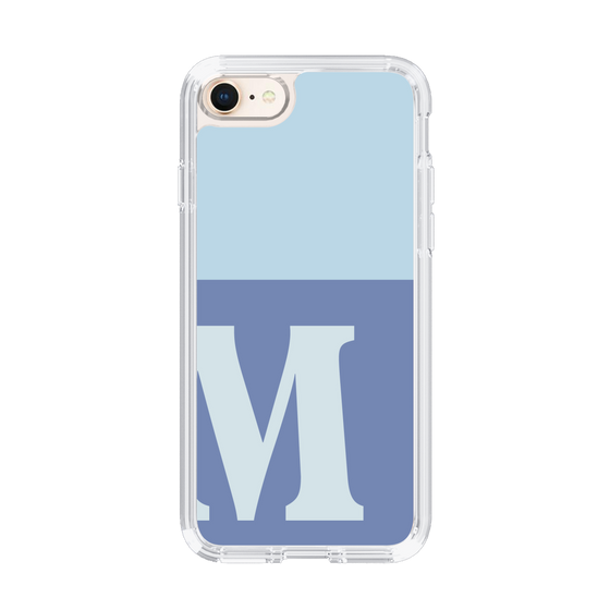 Slim Protection Case［ Original - initial two tone - M blue ］