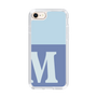 Slim Protection Case［ Original - initial two tone - M blue ］