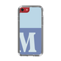 Slim Protection Case［ Original - initial two tone - M blue ］