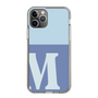 Slim Protection Case［ Original - initial two tone - M blue ］