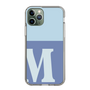 Slim Protection Case［ Original - initial two tone - M blue ］