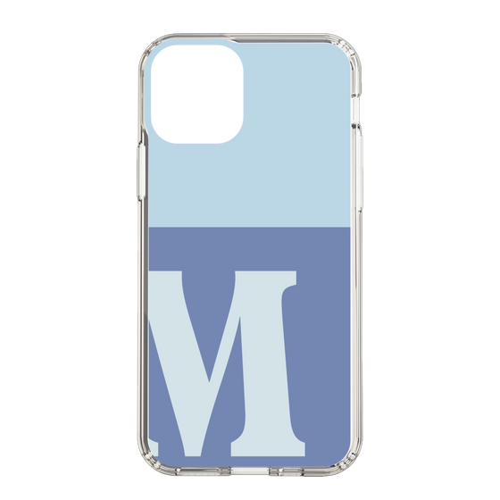 Slim Protection Case［ Original - initial two tone - M blue ］