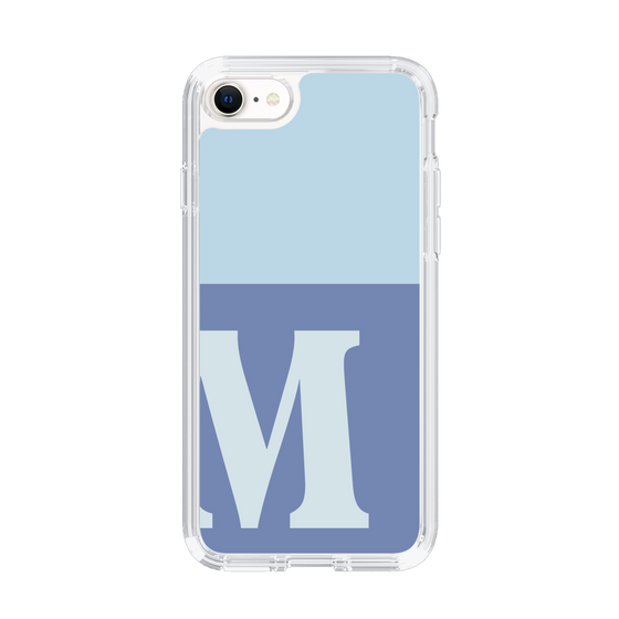 Slim Protection Case［ Original - initial two tone - M blue ］