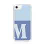 Slim Protection Case［ Original - initial two tone - M blue ］