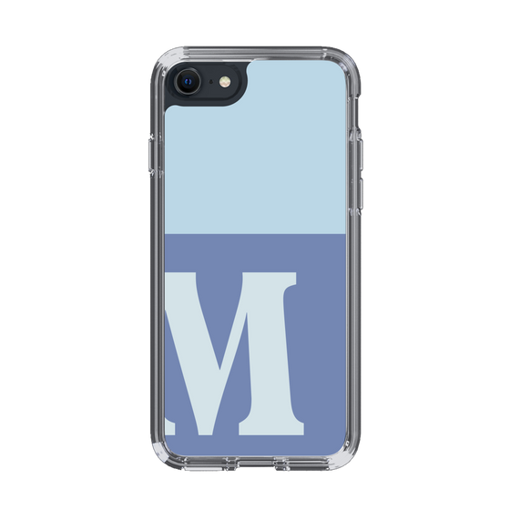 Slim Protection Case［ Original - initial two tone - M blue ］