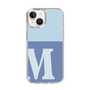 Slim Protection Case［ Original - initial two tone - M blue ］