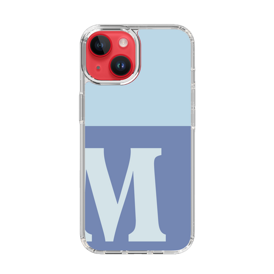 Slim Protection Case［ Original - initial two tone - M blue ］