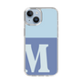 Slim Protection Case［ Original - initial two tone - M blue ］