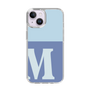 Slim Protection Case［ Original - initial two tone - M blue ］