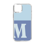 Slim Protection Case［ Original - initial two tone - M blue ］