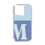 Slim Protection Case［ Original - initial two tone - M blue ］