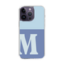 Slim Protection Case［ Original - initial two tone - M blue ］