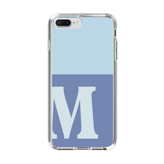 Slim Protection Case［ Original - initial two tone - M blue ］
