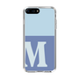 Slim Protection Case［ Original - initial two tone - M blue ］