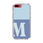 Slim Protection Case［ Original - initial two tone - M blue ］