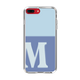 Slim Protection Case［ Original - initial two tone - M blue ］
