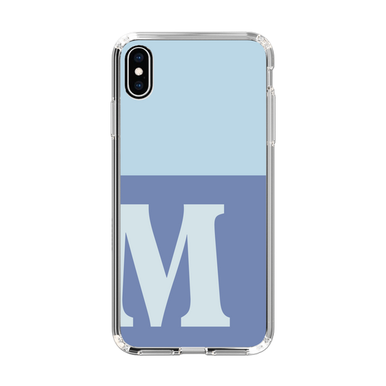 Slim Protection Case［ Original - initial two tone - M blue ］