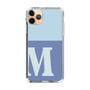 Slim Protection Case［ Original - initial two tone - M blue ］