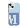 Slim Protection Case［ Original - initial two tone - M blue ］