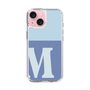 Slim Protection Case［ Original - initial two tone - M blue ］