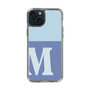 Slim Protection Case［ Original - initial two tone - M blue ］
