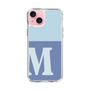 Slim Protection Case［ Original - initial two tone - M blue ］