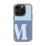 Slim Protection Case［ Original - initial two tone - M blue ］