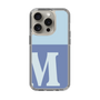 Slim Protection Case［ Original - initial two tone - M blue ］