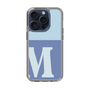 Slim Protection Case［ Original - initial two tone - M blue ］