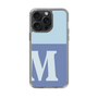 Slim Protection Case［ Original - initial two tone - M blue ］