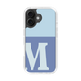 Slim Protection Case［ オリジナル - initial two tone - M blue ］
