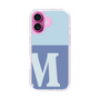 Slim Protection Case［ オリジナル - initial two tone - M blue ］