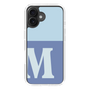 Slim Protection Case［ オリジナル - initial two tone - M blue ］