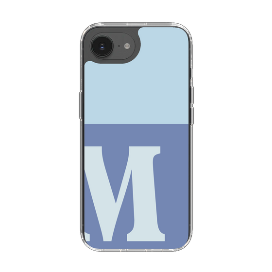 Slim Protection Case［ Original - initial two tone - M blue ］