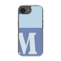 Slim Protection Case［ Original - initial two tone - M blue ］