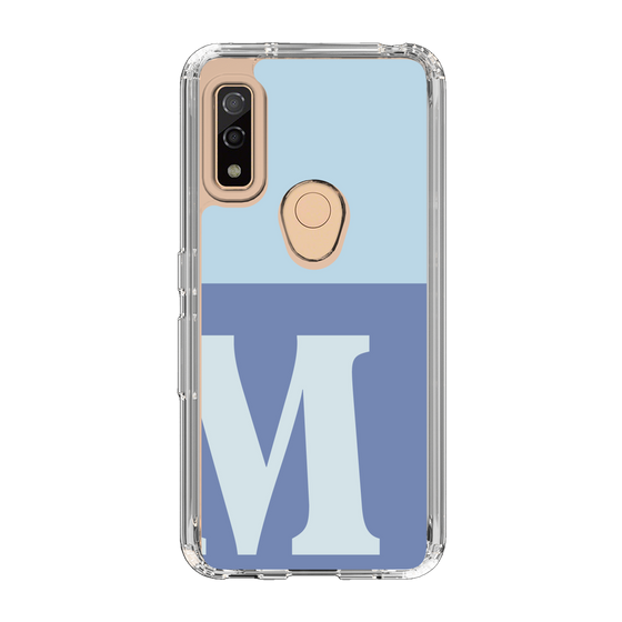 Slim Protection Case［ Original - initial two tone - M blue ］