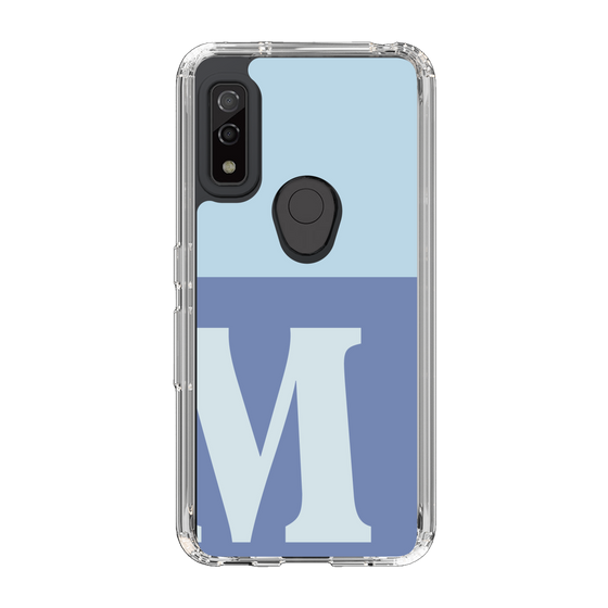 Slim Protection Case［ Original - initial two tone - M blue ］