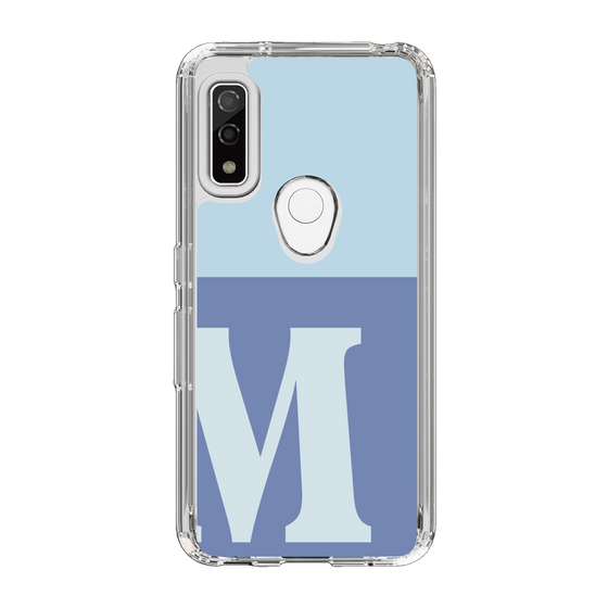 Slim Protection Case［ Original - initial two tone - M blue ］