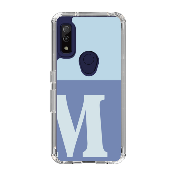 Slim Protection Case［ Original - initial two tone - M blue ］