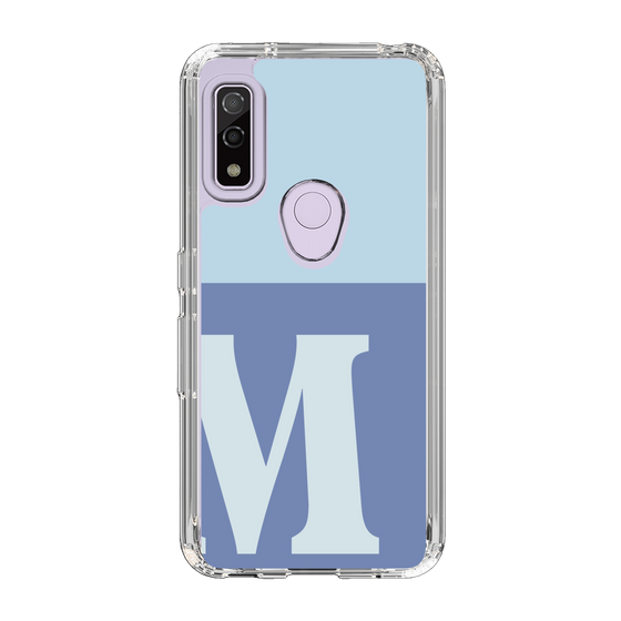 Slim Protection Case［ Original - initial two tone - M blue ］