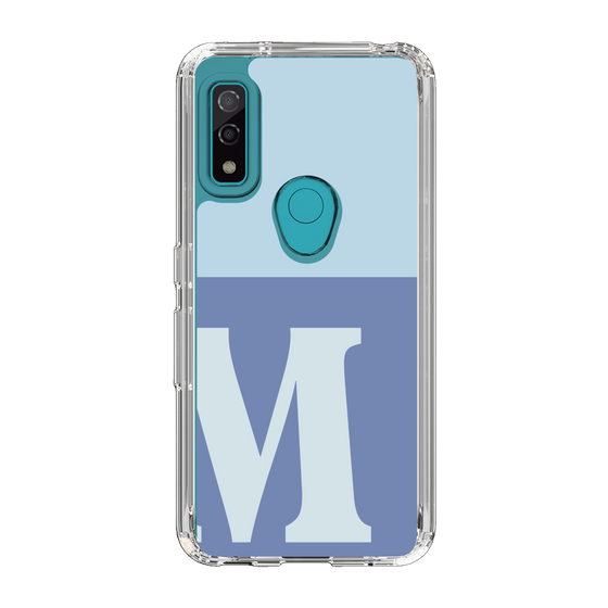 Slim Protection Case［ Original - initial two tone - M blue ］