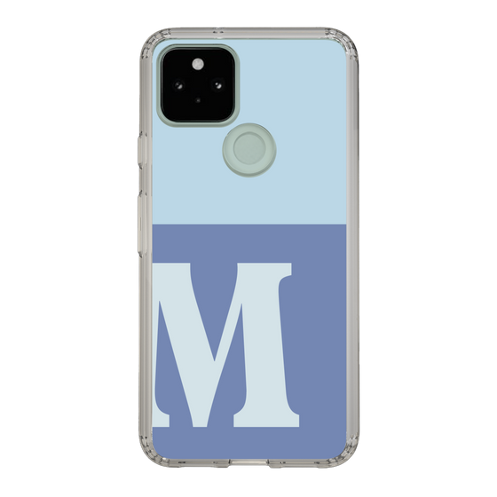 Slim Protection Case［ Original - initial two tone - M blue ］