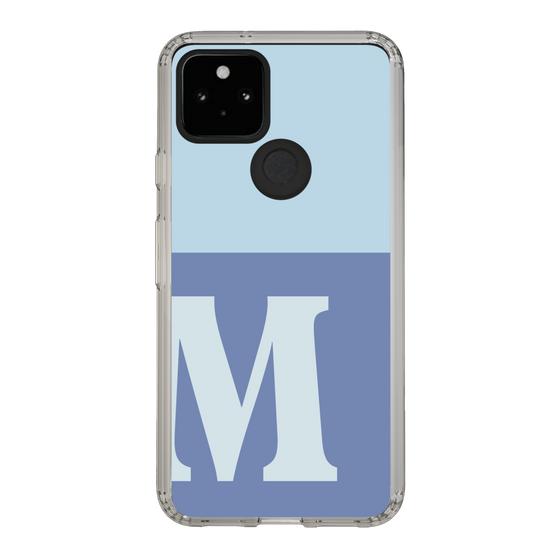 Slim Protection Case［ Original - initial two tone - M blue ］