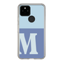 Slim Protection Case［ Original - initial two tone - M blue ］
